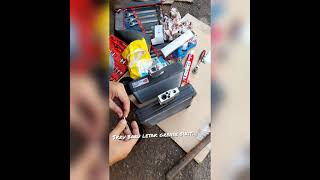 DIY tukar Aircond Viva 1 set Versi Budget [upl. by Velvet748]