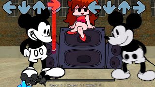 FNF Sunday Night Mickey Vs Wednesday Mickey Mouse Sings Skibidi Toilet  Wednesdays Infidelity Mod [upl. by Layne]