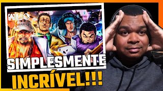 WLO  Potências da Marinha  Almirantes  One Piece   REACT [upl. by Armanda]