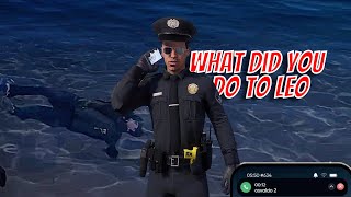 Carmine Thinks He Can Get Away with Oceandumping Leo  NoPixel 40 [upl. by Shorter]