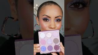 Purple and Berry Tones with Colourpop colourpop makeuptutorial purpleeyeshadow [upl. by Arriat]