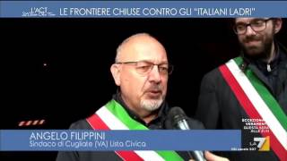 Le frontiere chiuse contro gli italiani ladri [upl. by Nessy413]