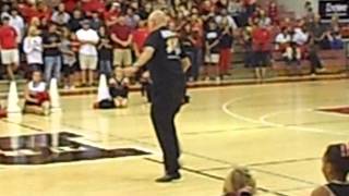 Mr Parker dancing at homecoming pep rally [upl. by Sherrill627]