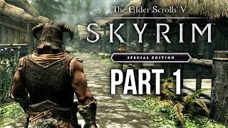 SKYRIM SPECIAL EDITION Gameplay Walkthrough Part 1  INTRO SKYRIM Remastered [upl. by Hartmann]