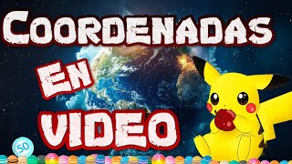 POKEMON GO ANUCIO DONDE TENGO VIDEO PROBANDO LAS COORDENADAS [upl. by Suhcnip]