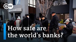 US bank failures Whos to blame and what to expect  DW News [upl. by Enajyram]