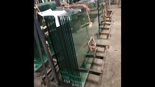 SZG tempered glass heat soaked production process [upl. by Eiahpets]