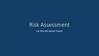 Risk Assessment Overview [upl. by Sabba733]