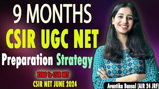 9 Months Preparation Strategy For CSIR NET JUNE 2024 II Life Science I Bansal Biology [upl. by Anan]