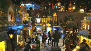 Village de Noël miniature  lemax Caddington village 2022  lemax Christmas village [upl. by Adnileb]