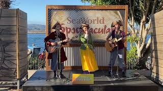 “The Scurvy Squad”  SeaWorld San Diego  Spooktacular Celebration 2024 [upl. by Porcia]