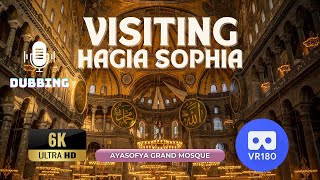 Hagia Sophia  Ayasofya  6K 3D 180 VR Video [upl. by Adnolahs]