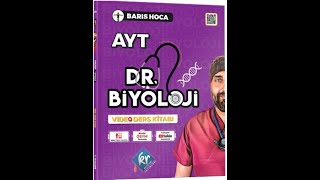 KR Akademi Barış Hoca AYT Dr Biyoloji Video Ders Kitabı [upl. by Arocat]