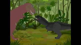 Majungasaurus vs t rex [upl. by Jovita410]