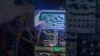 Sound Design with a Modular Synth modularsynth sounddesign experimentalmusic music shorts [upl. by Tlevesor]