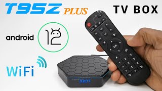 HKMLC T95Z Plus Android 12 4K TV Box Review [upl. by Halivah]