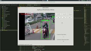 OpenCV Python Detection Helmet Bike Haar Cascade Classifier [upl. by Nodnas]