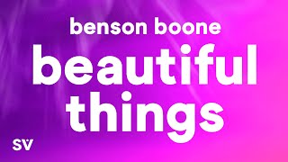 Benson Boone  Beautiful Things Lyrics [upl. by Eicyal]