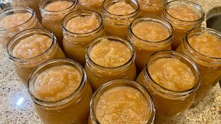 Making amp Canning Homemade Applesauce  EASY METHOD  Water Bath Canning [upl. by Nolra]