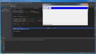 Python GUI with Tkinter  11  Adding the Status Bar [upl. by Irol146]