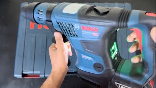 Bosch Professional GBH 18V36 C Akülü Kırıcı Delici drill 18 Volt SOLO 7 J [upl. by Aicertal10]