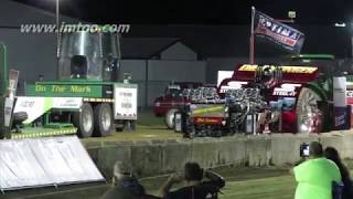 super modified tractor class lucas oil pro pulling league wilmington oh june 8 2019 [upl. by Aisset]