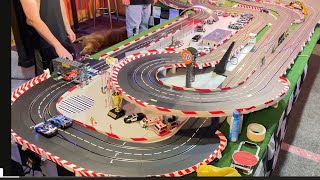 Digital 132 GT Slot Car Race Audi vs Aston Martin vs KTM vs Mercedes [upl. by Orlov]