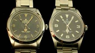 Rolex Explorer 1016 vs 114270 beats per hour comparison [upl. by Colby283]