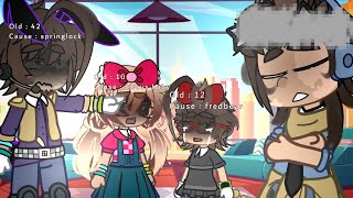 the age of death  meme  afton family  gc x fnaf  ft Micheal afton angst  TW  blood in the oc [upl. by Jezabelle]