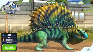 EDAPHOSAURUS MAX LEVEL 40 NEW CARNIVORE Feeding PVP Battle  Jurassic World The Game [upl. by Ennaeel]