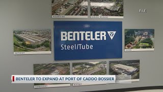 Bentler to expand operations at Port of CaddoBossier [upl. by Ynnot]