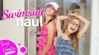 🌊🎆SWIMSUIT HAUL  4TH OF JULY SWIM PARTY🎇  Scott and Camber [upl. by Pass]