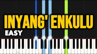 Solly Mahlangu  Inyang Enkulu  EASY PIANO TUTORIAL by SAPiano [upl. by Drawd]