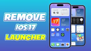 how to remove launcher ios 17 for android [upl. by Adnarb]