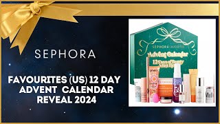 SEPHORA US 12 DAY ADVENT CALENDAR 2024 [upl. by Rubenstein539]