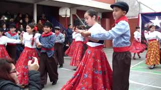 Baile Chamame Patagonia chilena 4to básico Colegio San Pablo [upl. by Rosenblatt]