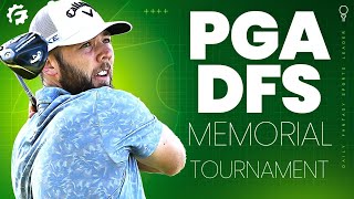 DRAFTKINGS PGA DFS FIRST LOOK THIS WEEK Memorial Tournament [upl. by Carmela]