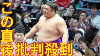 大相撲春場所、尊富士が110年ぶり新入幕V 初土俵から10場所 [upl. by Melamie]