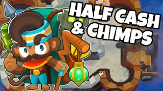 Castle Revenge Half Cash amp CHIMPS  Gold Border [upl. by Aerdnaxela]