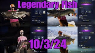 This Weeks Legendary Fish Easy Guide 10324  COTW The Angler [upl. by Nage]