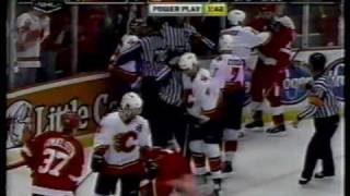 Jamie McLennan Cheap Shot on Johan Franzen [upl. by Lizabeth]