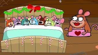 ♪ ♪ Christmas Song for Kids  Santa Mouse  Hooray Kids Songs amp Nursery Rhymes  Christmas Carol [upl. by Solley]