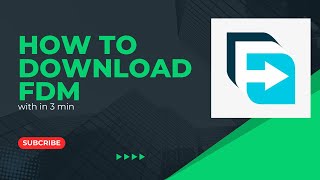 How to download FDM in laptoppc in any windows 7 10 11 [upl. by Adnuhsar257]