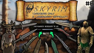 Forsworn Showdown Epic Skyrim Battle Leveling Up Skyrim Ep6 Daggers only [upl. by Ettie]