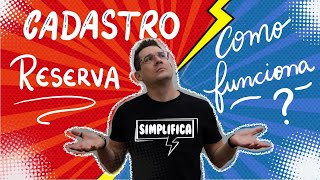 Cadastro de reserva  como funciona [upl. by Ahsikrats]