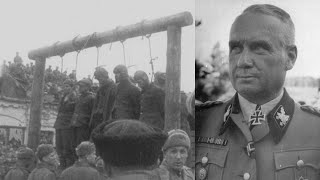 The Execution Of The RUTHLESS Einsatzgruppe Commander  Friedrich Jeckeln [upl. by Mimi]