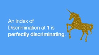 TwentySeven Percent The Index of Discrimination [upl. by Womack]