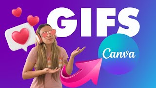 😱Como hacer GIFS con CANVA [upl. by Forster225]