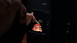 Grumpy Cat Animation Tips in Procreate 😾👀 procreate animation [upl. by Alroi]