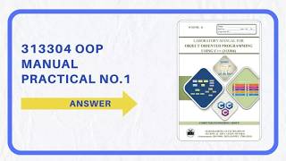 OOPOBJECT ORIENTED PROGRAMMING manual answer  k scheme msbte  OOP  3rd semester 313304 [upl. by Eelibuj]